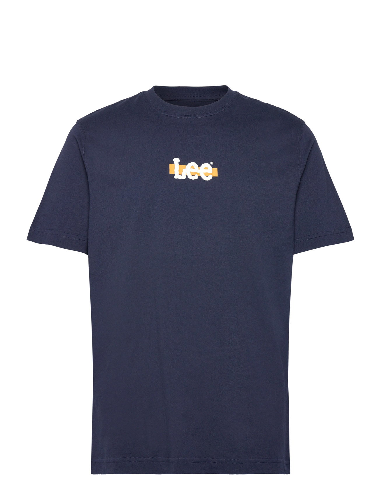 LEE JEANS Medium Logo Tee Navy - M - Herren