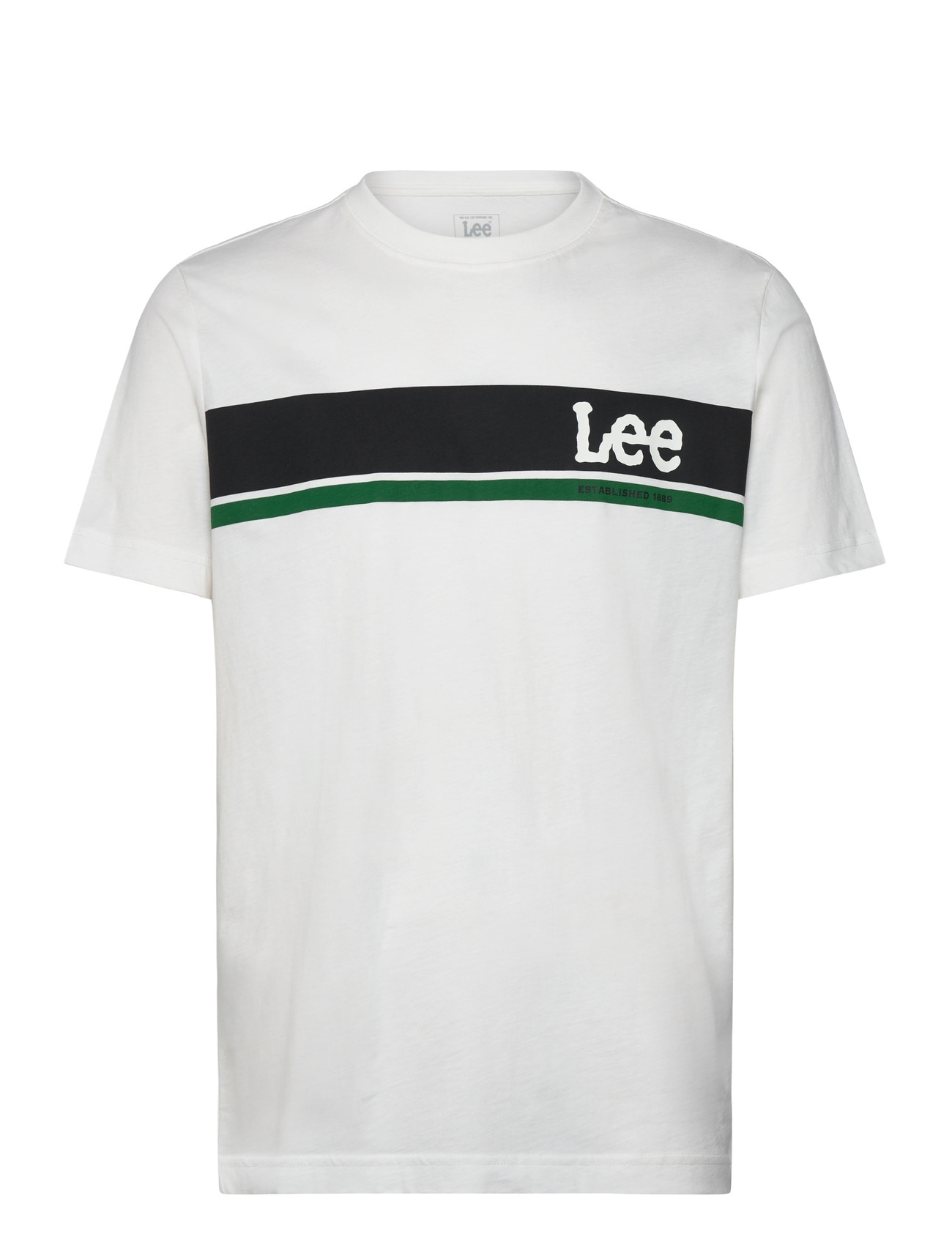 LEE JEANS Regular Logo Tee Weiß - S - Herren