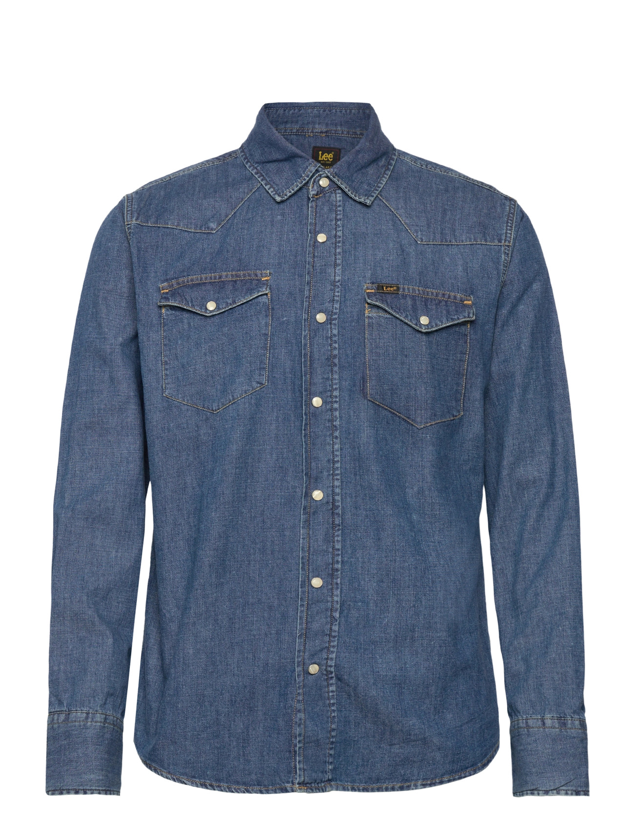 LEE JEANS Clean Reg Western Blau - M - Herren