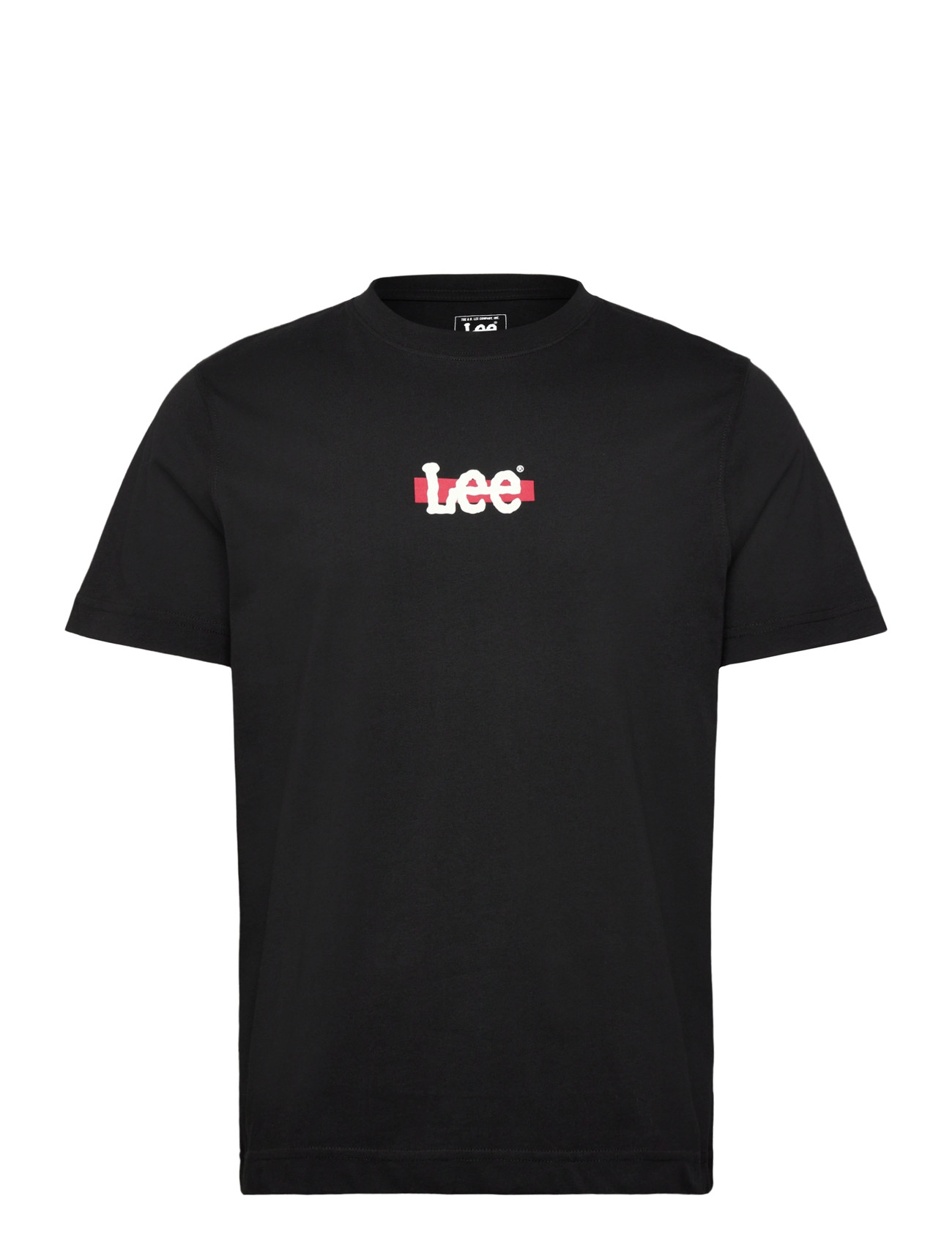 LEE JEANS Medium Logo Tee Schwarz - S - Herren