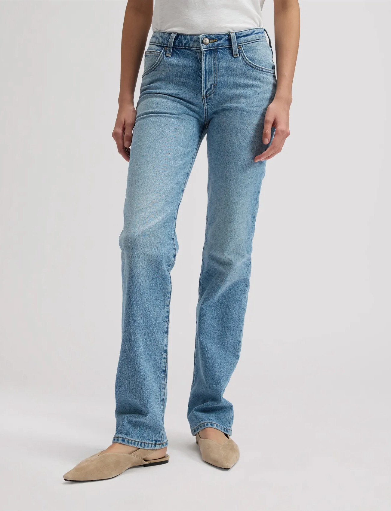 Lee Jeans London, 29 x 31, Blue, Jeans > Lige-Almindelige, Dame