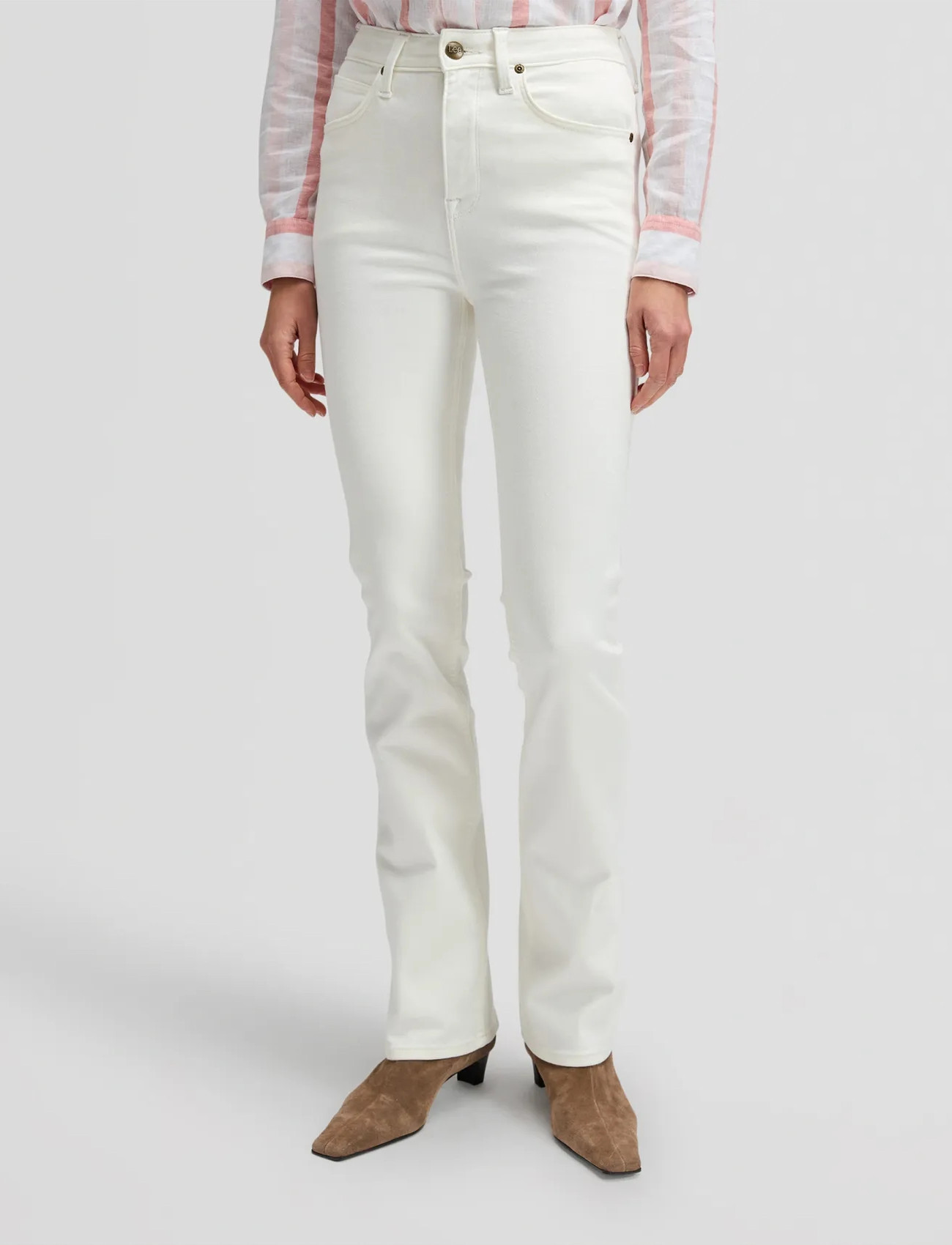 Lee Jeans Breese Boot, 27 x 29, Cream, Jeans > Boot Cut, Dame