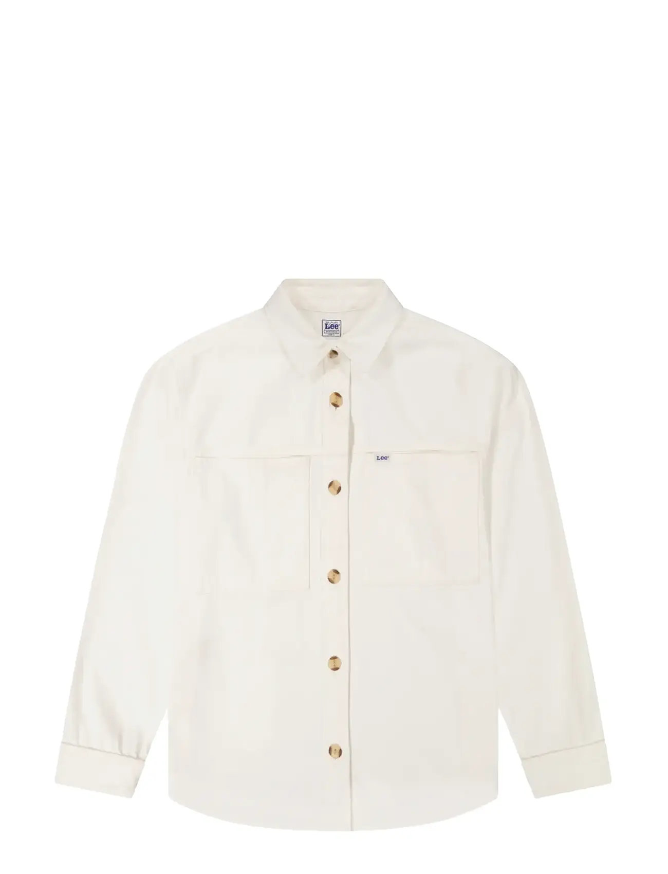 LEE JEANS Utility Overshirt Cream - Mx00 - Damen