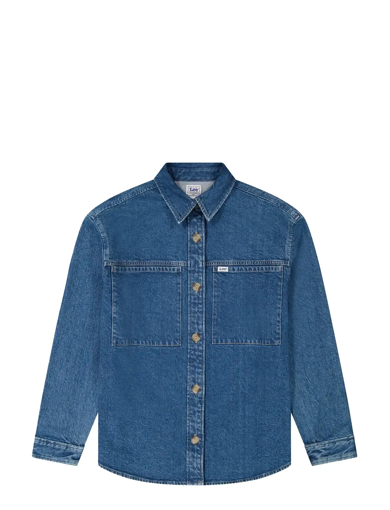LEE JEANS Utility Overshirt Blau - Sx00 - Damen