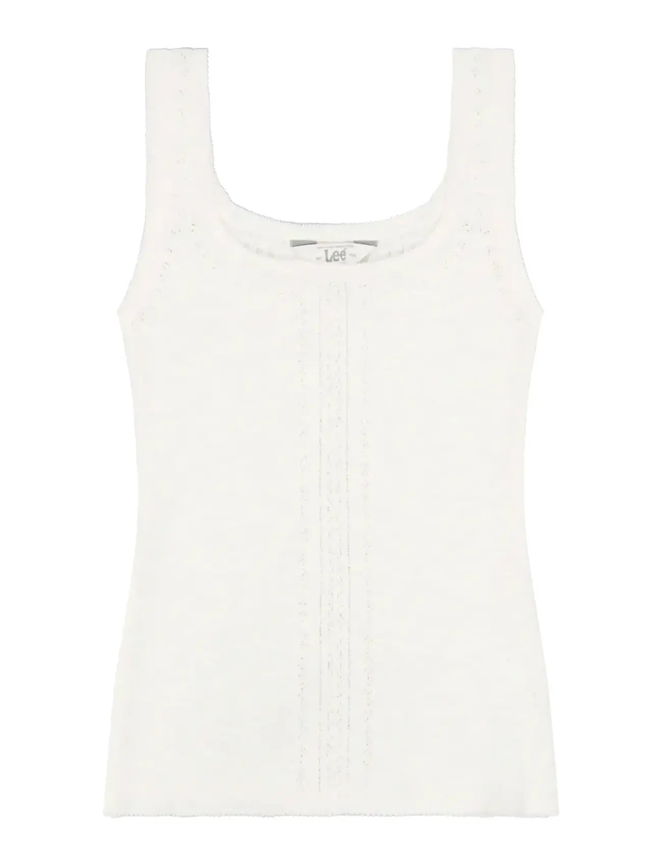 LEE JEANS Strick Tank Cream - XLx00 - Damen