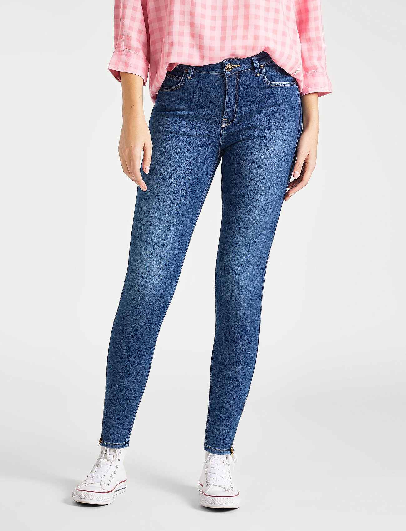 Lee Jeans Scarlett High - Blå - Slim Lee Jeans Scarlett High - Blå - Slim