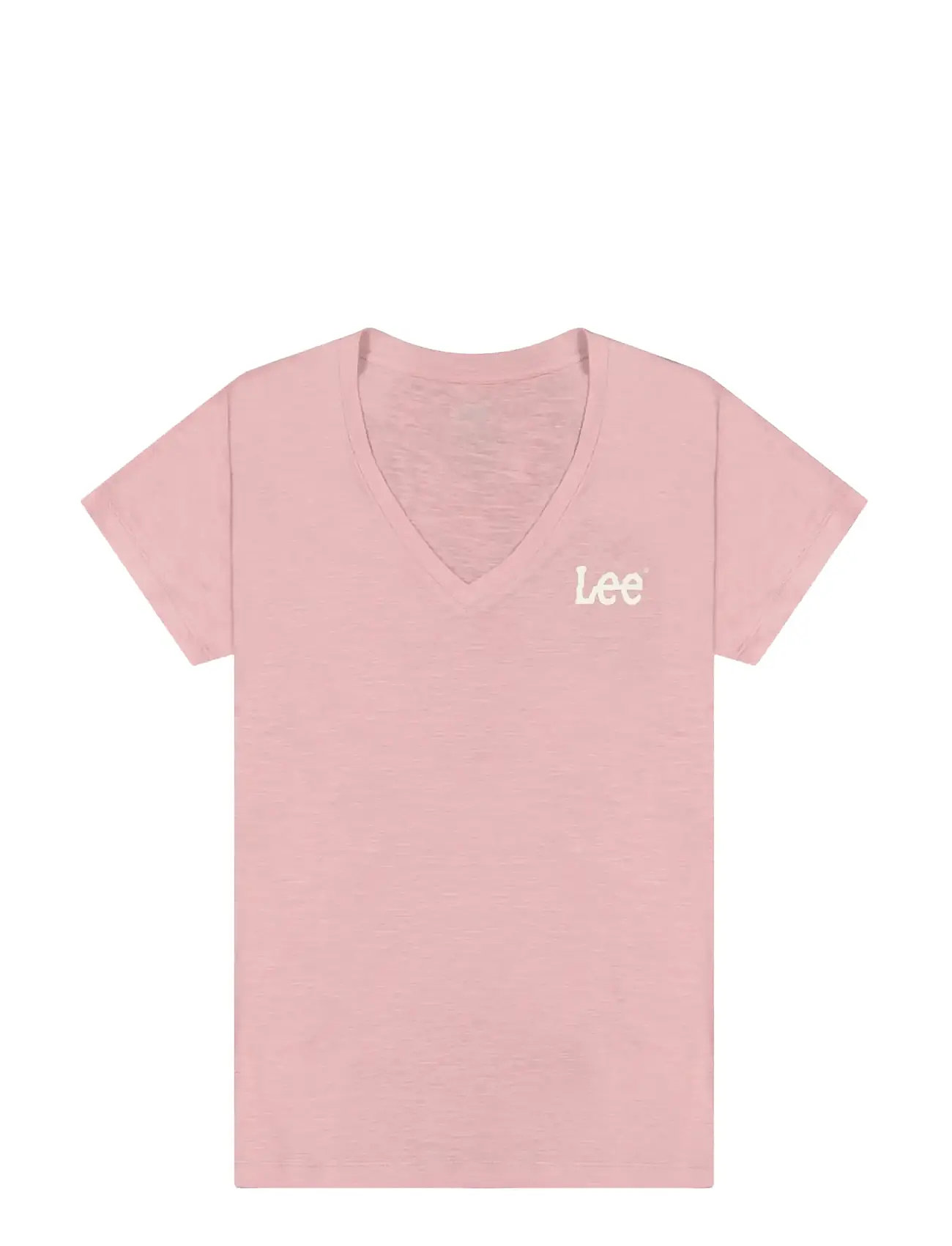 LEE JEANS V Neck Pink - Lx00 - Damen