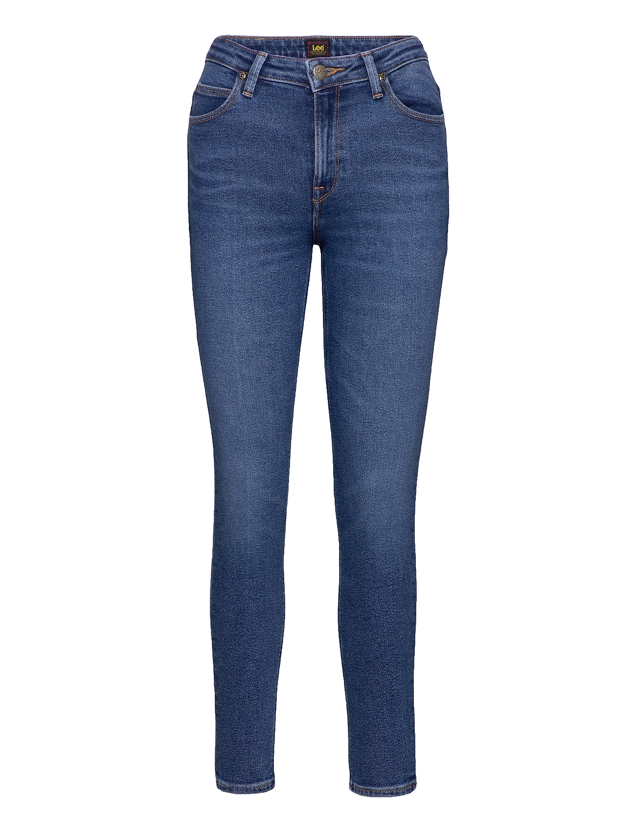 Lee skinny jeans – Scarlett High Skinny Jeans Lee Jeans til dame i Lilla - Pashion.dk