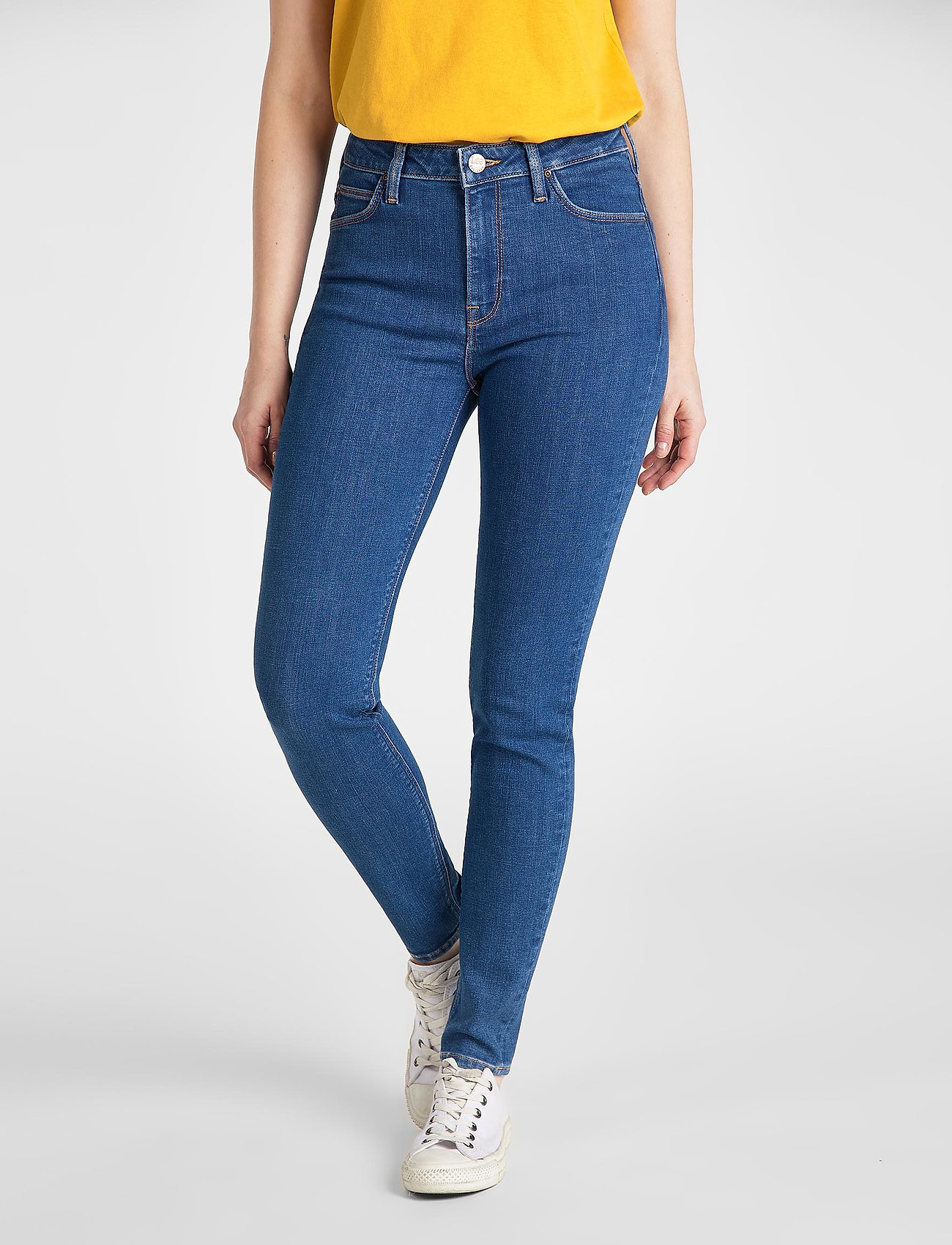 Lee Jeans Scarlett High - Blå - Slim Lee Jeans Scarlett High - Blå - Slim