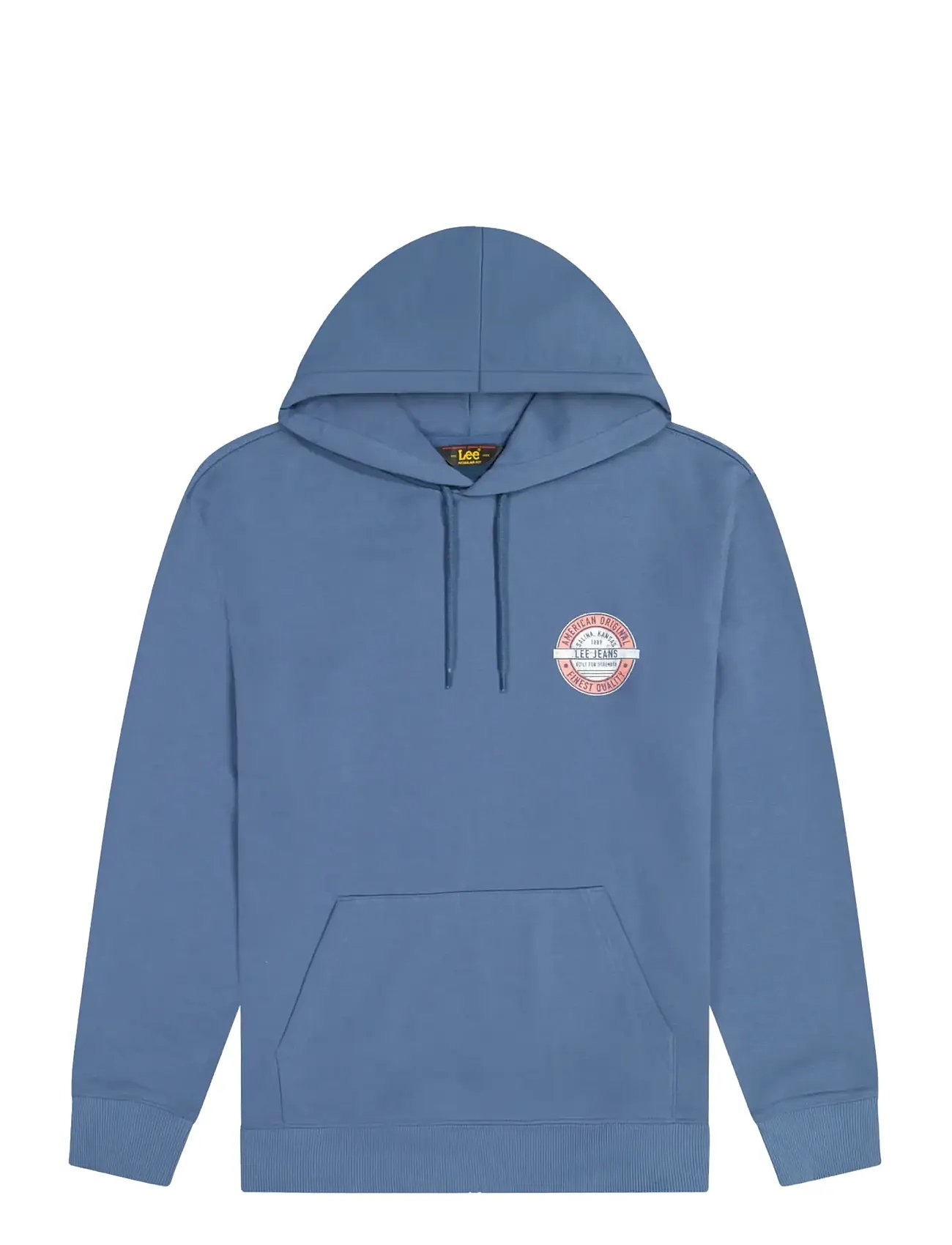 LEE JEANS Circle Lee Hoodie Blau - Lx00 - Herren