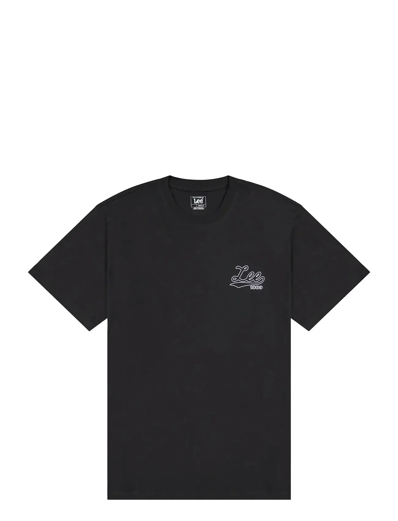 LEE JEANS Big Lee Logo Tee Schwarz - XLx00 - Herren