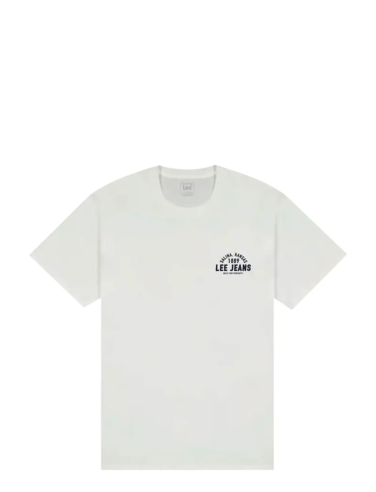 LEE JEANS Klein Logo Tee Weiß - XXLx00 - Herren