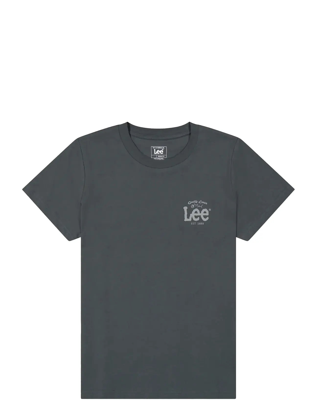 LEE JEANS Logo Tee Grau - Sx00 - Damen