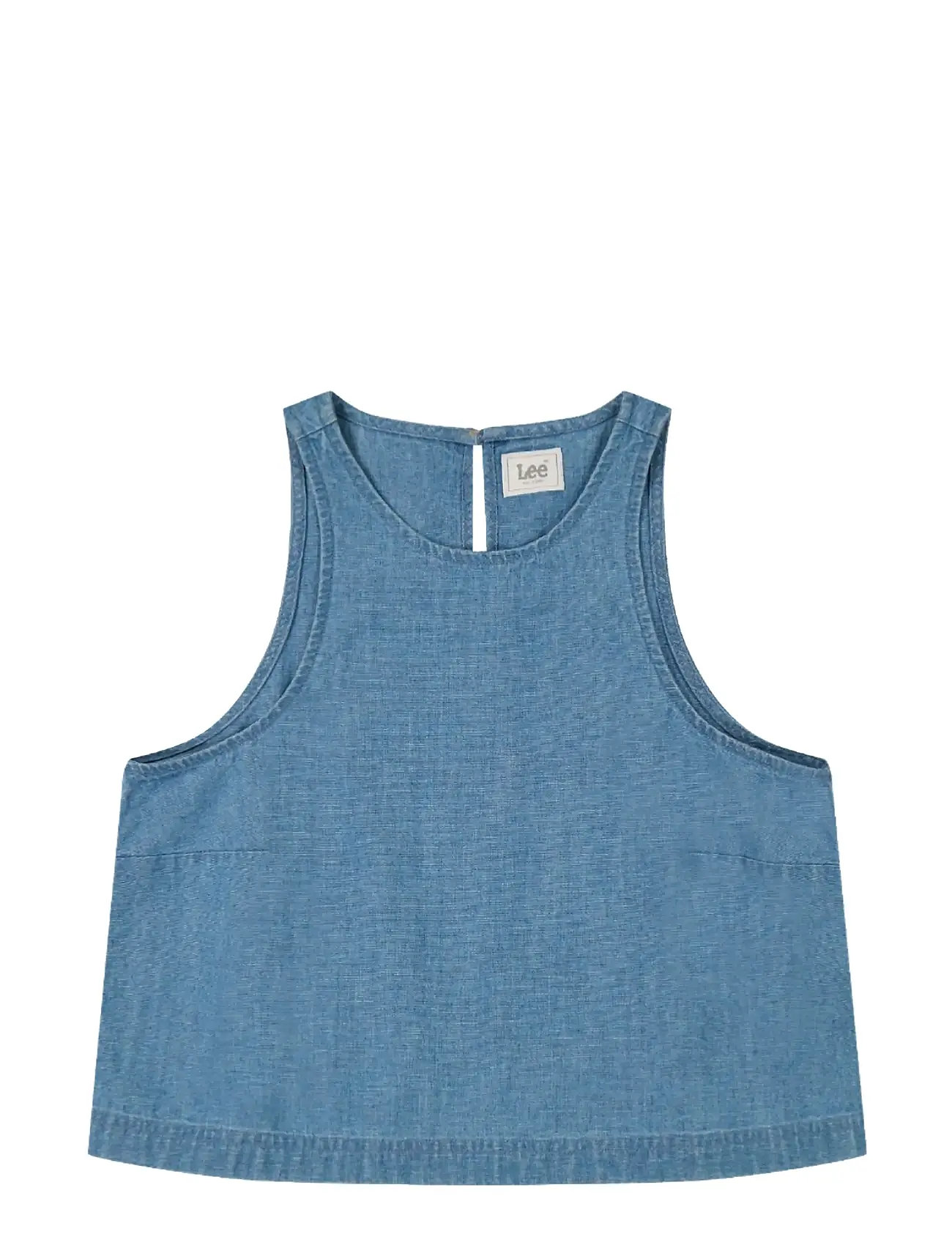LEE JEANS Boxy Ärmellos Oberteil Blau - XLx00 - Damen