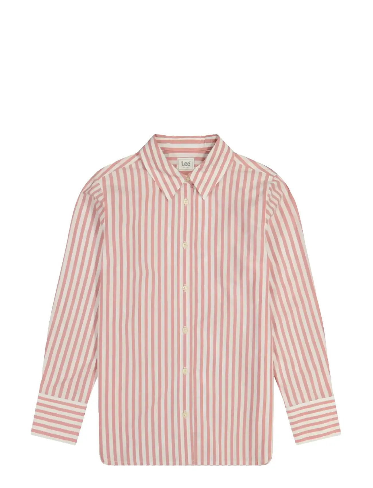 LEE JEANS Klassisch Shirt Pink - Lx00 - Damen