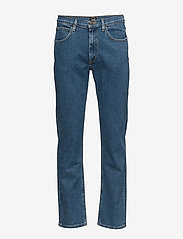 Lee Jeans - BROOKLYN STRAIGHT MID STONEWASH - regular jeans - mid stonewash - 0
