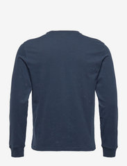 Lee Jeans - LS BRANDED TEE - podstawowe koszulki - bright navy - 1