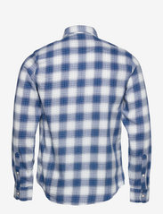 Lee Jeans - CLEAN REG WESTERN - koszule w kratkę - washed blue - 1