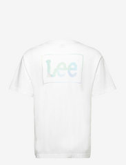 Lee Jeans - LOGO LOOSE TEE - podstawowe koszulki - bright white - 1