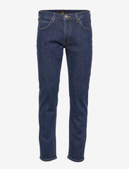 Lee Jeans - DAREN ZIP FLY - regular piegriezuma džinsa bikses - deep dark stone - 0