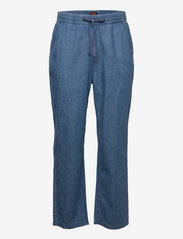 Lee Jeans - DRAWSTRING PANT - spodnie na co dzień - light wash - 0