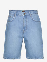Lee Jeans - ASHER SHORT - jeansowe szorty - lt worn bolton - 0