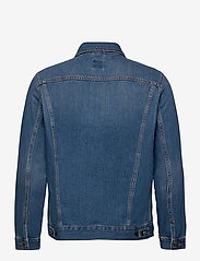 Lee Jeans - RIDER JACKET - kurtki jeansowe bez podszewki - washed camden - 1