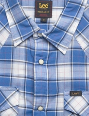 Lee Jeans - SS WESTERN SHIRT - koszule w kratkę - blue union - 2