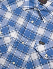 Lee Jeans - SS WESTERN SHIRT - koszule w kratkę - blue union - 3