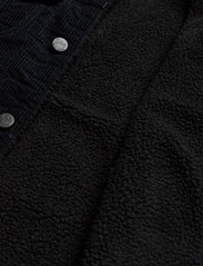 Lee Jeans - SHERPA JACKET - kurtki jeansowe z podszewką - black - 4