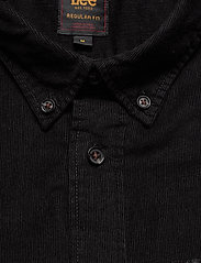 Lee Jeans - LEE BUTTON DOWN - podstawowe koszulki - black - 2