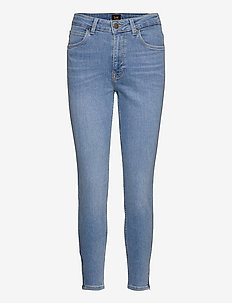 SCARLETT HIGH ZIP - slim jeans - grey liv