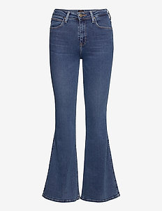 flared jeans lee