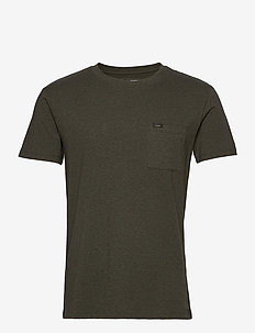 Lee Jeans | Stort utvalg av de seneste nyhetene | Lee SHAPED TEE - T-shirts - serpico green