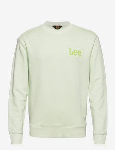 LEE BOX SWS - swetry - canary green