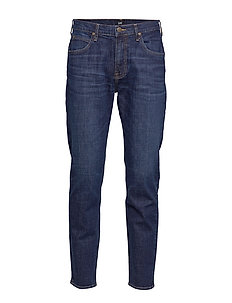 AUSTIN - tapered jeans - dk worn foam