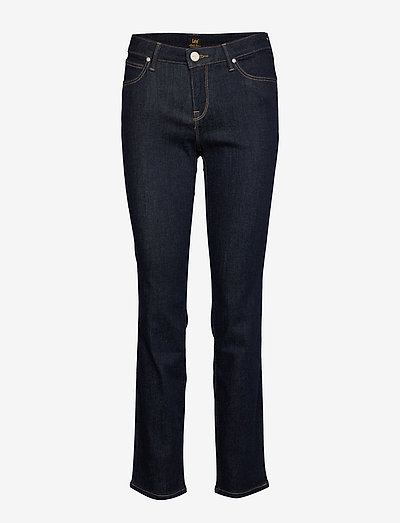 MARION STRAIGHT - džinsa bikses ar taisnām starām - rinse