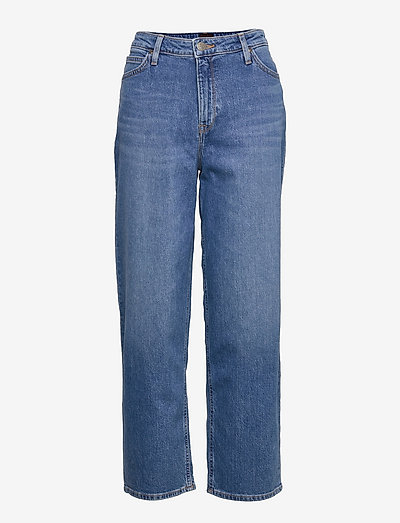 WIDE LEG LONG - džinsa bikses ar taisnām starām - used alton