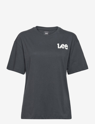 ESSENTIAL GRAPHIC TEE - t-shirts - charcoal