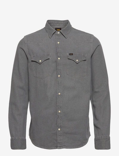 REGULAR WESTERN - basic skjorter - steel grey