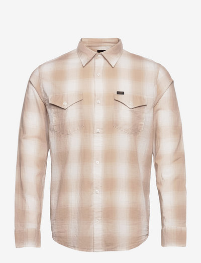 REGULAR SHIRT - geruite overhemden - safari