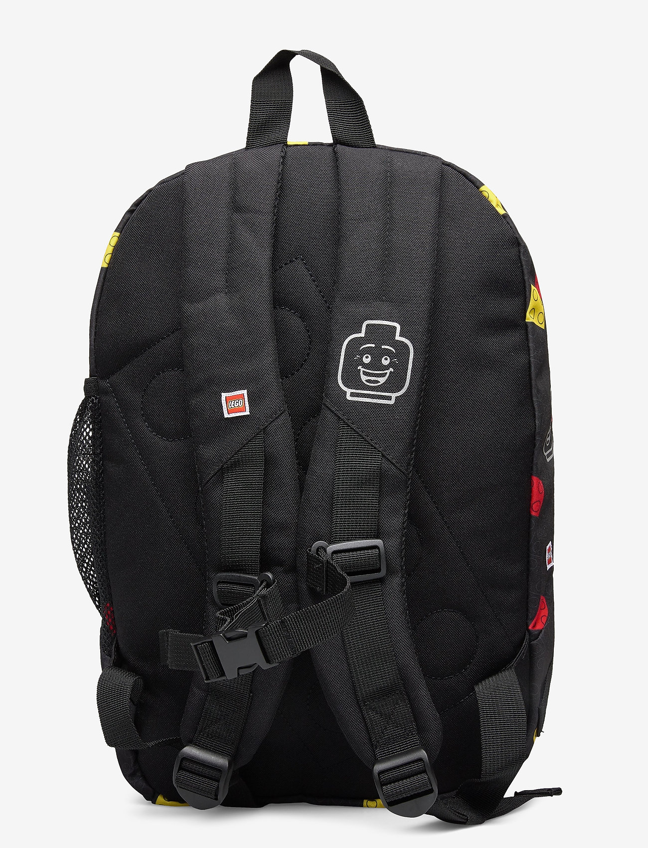 black and white school backpack