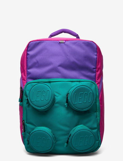LEGO® NINJAGO® Prime Empire - Petersen School Bag, Brick 2x2 - mugursomas - pink/purple