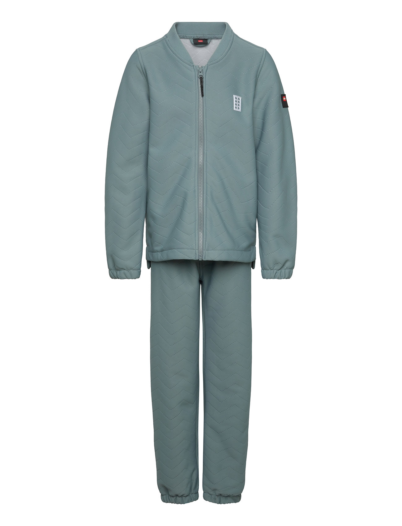 LEGO kidswear Lwscout 206 - Thermo Set, 104, Green, Termo-Yttertøj > Termo-Sæt, Børn
