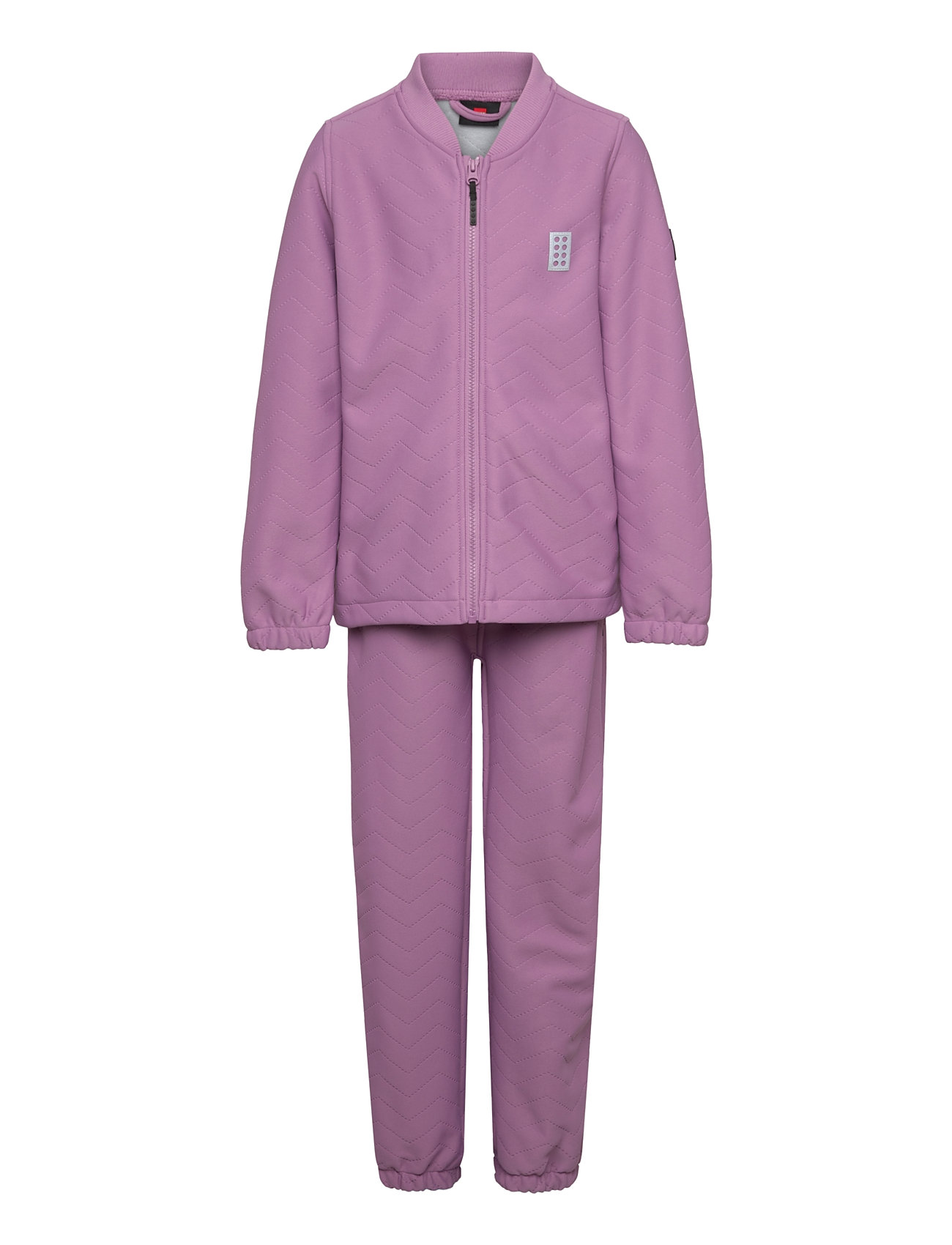 LEGO kidswear Lwscout 206 - Thermo Set, 104, Purple, Termo-Yttertøj > Termo-Sæt, Børn