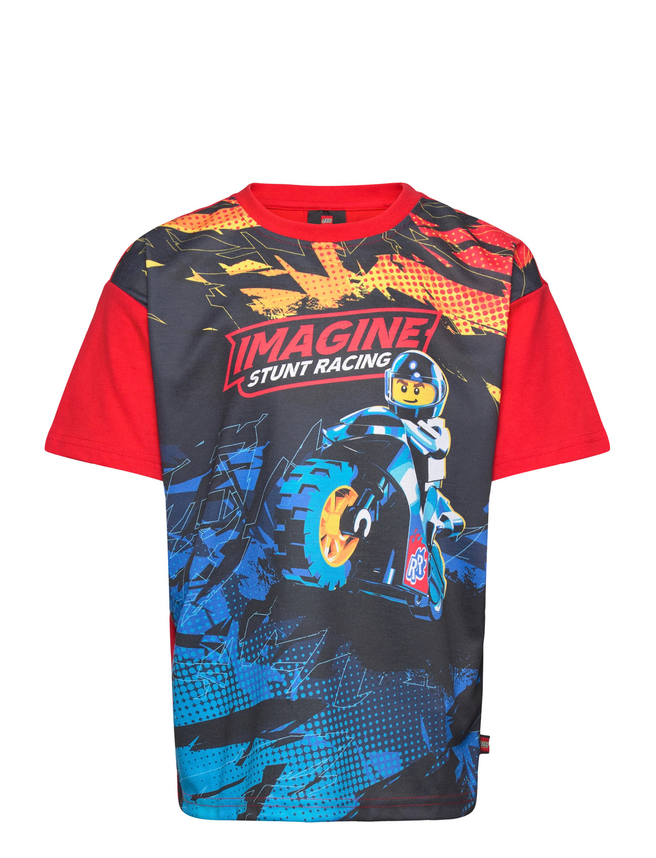 LEGO KinderWEAR Lwtaffy 614 - T-Shirt S/S Rot - 122 - Kinder