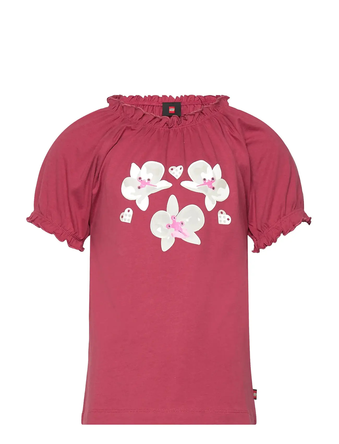 LEGO kidswear Lwtaja 600 - T-Shirt S/S, 110, Pink, Skjorter > Kortærmede Shirts, Børn