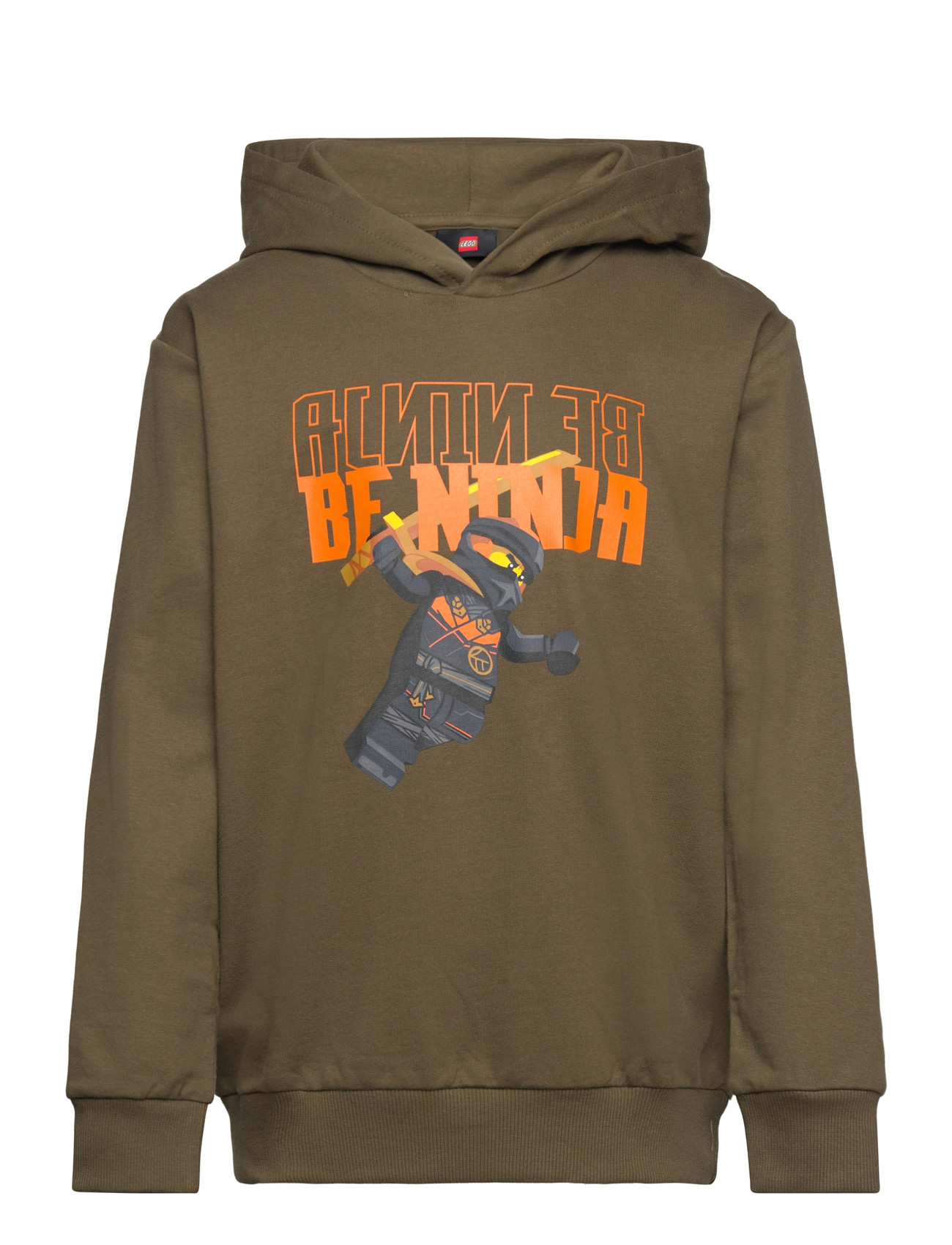 LEGO KinderWEAR Lwsaku 701 -Hooded Sweatshirt Khaki - 104 - Kinder