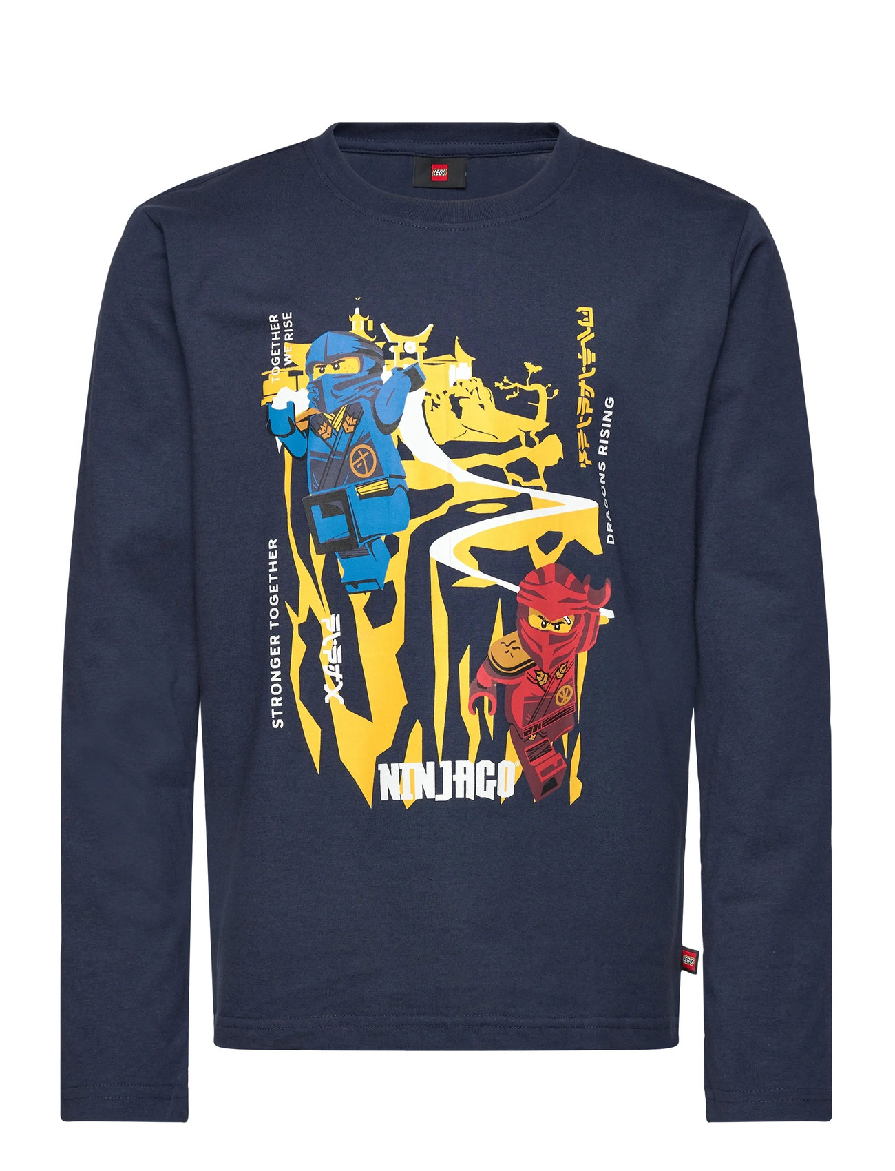 LEGO kidswear Lwtaffy 705 - T-Shirt L/S, 104, Navy, Skjorter > Langærmede Shirts, Børn