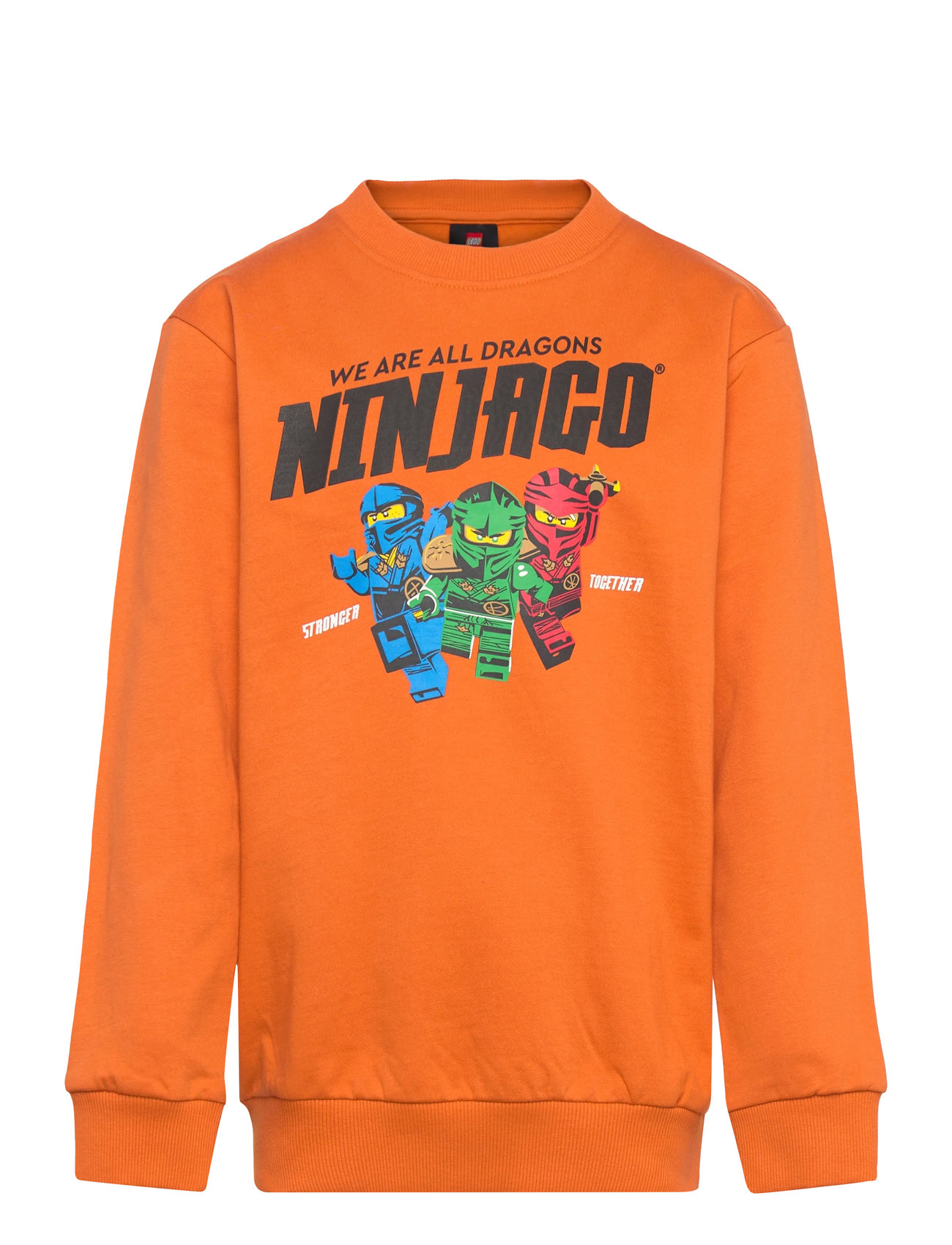 LEGO kidswear Lwsaku 703 - Sweatshirt, 152, Orange, Sweatshirts & Hættetrøjer > Sweatshirts, Børn